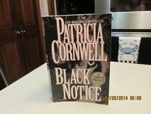 Patricia Cornwell Suspense Thriller "Black Notice" - In LARGE PRINT in Houston, Texas