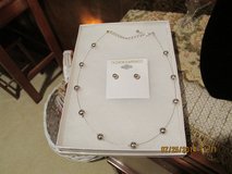 Silver Necklace & Matching Earrings Giftset - Gift-Boxed in Luke AFB, Arizona