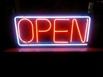 REDUCED!! LARGE NEON 'OPEN' SIGN in Fort Knox, Kentucky
